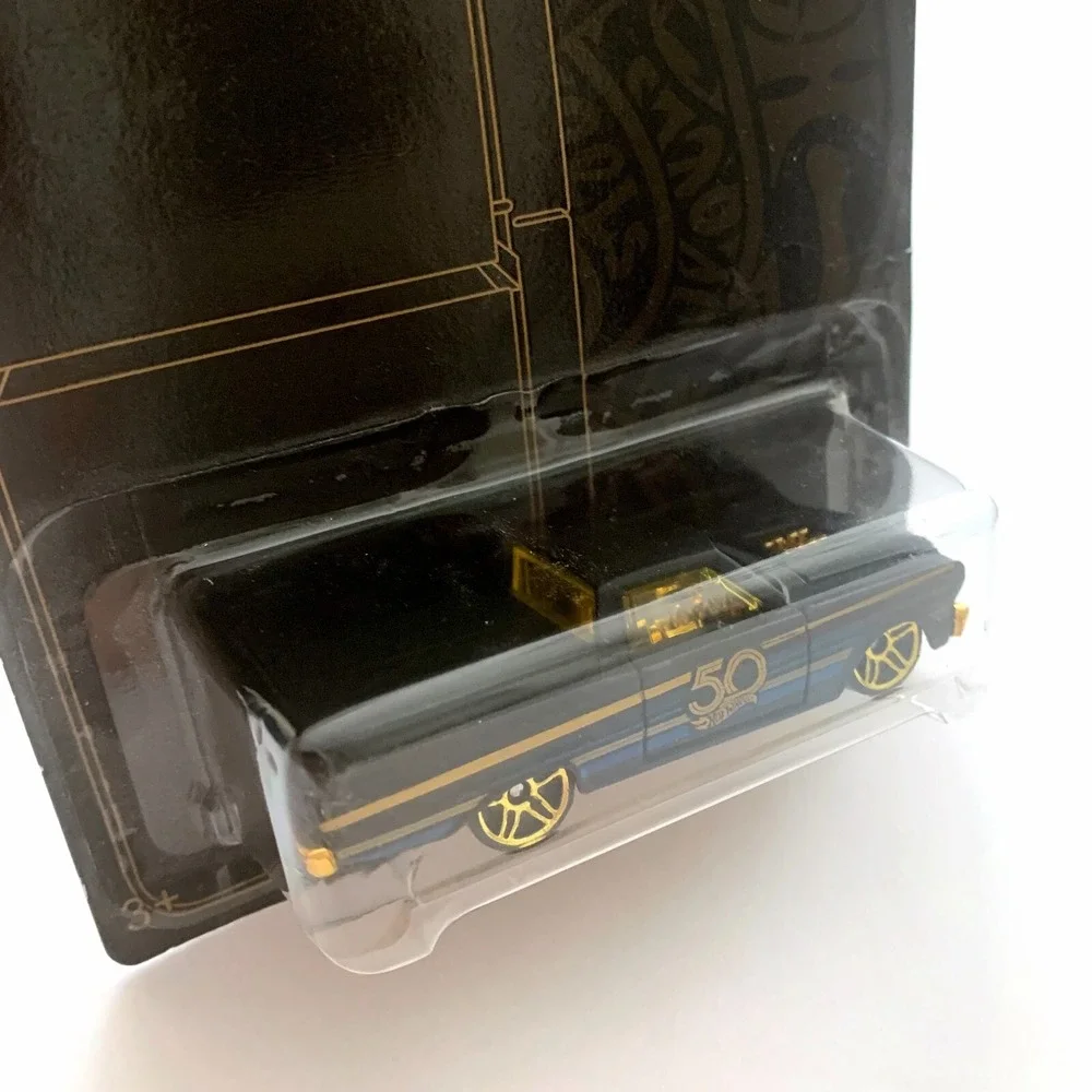 2018 Hot Wheels 50th Anniverary Black and Gold‎ '65 Ford Ranchero 6/6